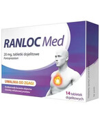 Ranloc Med 20 mg 14 tabletek 20