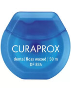 Curaprox DF 834 woskowana nić dentystyczna 50 m 1000