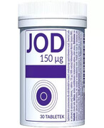 Uniphar Jod 150 µg 30 tabletek 1000