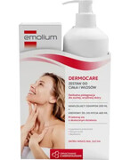 Emolium Dermocare nawilżający szampon 200 ml + kremowy żel do mycia 400 ml [ZESTAW] 1000