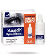 Starazolin HydroBalance PPH nawilżające krople do oczu 3x 5 ml 1000