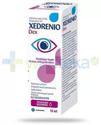 Xedrenio Dex nawilżające krople do oczu z dekspantenolem 10 ml 10