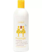 Ziaja Maziajki szampon + płyn do mycia lody ciasteczkowo - waniliowe 400 ml 1000