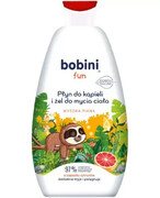 Bobini Fun płyn do kąpieli i żel do mycia o zapachu cytrusów 500 ml 1000