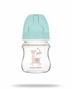 Canpol Babies EasyStart butelka szeroka antykolkowa zielona 120 ml [35/220_gre] 1000