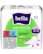 Bella Perfecta Ultra Green ultracienkie podpaski 10 sztuk 1000