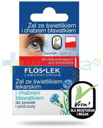 Flos-Lek żel do powiek i pod oczy ze świetlikiem lekarskim i chabrem bławatkiem 10 g 1000
