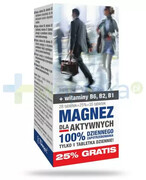 Magnez dla aktywnych 28 tabletek + 7 tabletek 1000