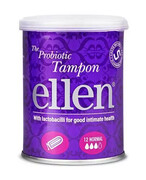 Ellen Normal tampony probiotyczne 12 sztuk 1000
