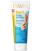 Eveline Hand & Nail Therapy Total Action krem-maska do rąk i paznokci 8w1 75 ml 1000
