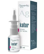 Nanovix Silver Katar spray do nosa 20 ml 1000