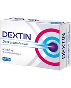 Dextin 25 mg 10 tabletek 20