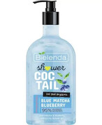 Bielenda Shower Coctail energetyzujący żel pod prysznic blue matcha + blueberry 400 ml 1000