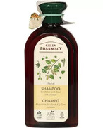 Green Pharmacy szampon przeciwłupieżowy Dziegieć brzozowy i cynk 350 ml 1000