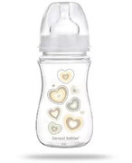 Canpol Babies EasyStart butelka szerokootworowa antykolkowa beżowa 240 ml [35/217_bei] 1000
