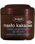 Ziaja Masło Kakaowe maska wygładzająca do włosów suchych i zniszczonych 200 ml 1000