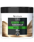Vis Plantis Loton Keratin Hair maska do włosów zniszczonych i łamliwych z keratyną 400 ml 1000