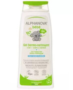 Alphanova Bebe organiczny dermo żel 2w1 do mycia ciała i włosów 200 ml 1000