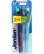 Jordan Clean Smile Medium szczoteczka do zębów 3 sztuki 1000