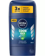 Nivea Men Cool Kick Fresh antyperspirant w sztyfcie 50 ml 1000