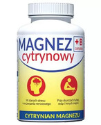 Magnez B Complex cytrynowy 100 tabletek Uniphar 1000