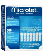 Microlet lancenty (igły) 200 sztuk 1000