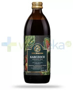 Herbal Monasterium Karczoch naturalny sok z karczocha z witaminą C 500 ml 1000