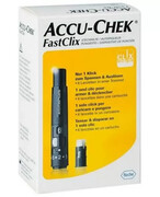 Accu-Chek Fastclix nakłuwacz + lancety (igły) 6 sztuk 1000