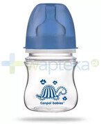 Canpol Babies EasyStart butelka szerokootworowa antykolkowa kolorowe zwierzęta 120 ml [35/205] 1000