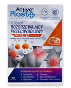 ActivePlast plaster rozgrzewający przeciwbólowy z kurkumą 1 sztuka 1000