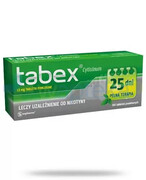Tabex 1,5mg lek ułatwiający rzucenie palenia 100 tabletek 20