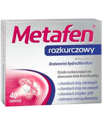 Metafen rozkurczowy 40 mg 40 tabletek 20