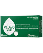 Pelavo Med 20 mg 20 tabletek ulegających rozpadowi w jamie ustnej 1000