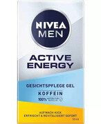 Nivea Men Active Energy energetyzujący krem-żel do twarzy dla mężczyzn 50 ml 1000