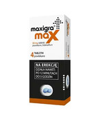 Maxigra Max 50 mg (Sildenafil) na zaburzenia erekcji 4 tabletki 20