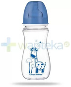 Canpol Babies EasyStart butelka szerokootworowa antykolkowa kolorowe zwierzęta 300 ml [35/204] 1000