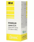 Rivanolum 0,1% płyn na skórę 250 ml Amara 1000