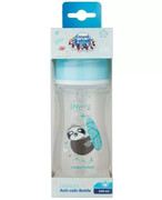 Canpol Babies EasyStart butelka szeroka antykolkowa niebieska 240 ml [35/221_blu] 1000