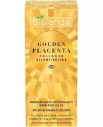 Bielenda Golden Placenta Collagen Reconstructor nawilżająco-liftingujący krem przeciwzmarszczkowy pod oczy 15 ml 1000