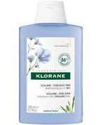 Klorane szampon z organicznym lnem 200 ml 1000