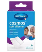 Hartmann Cosmos Soft Silicone plastry opatrunkowe z silikonem 8 sztuk 1000