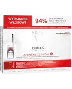 Vichy Dercos Aminexil Clinical 5 kuracja przeciw wypadaniu włosów dla kobiet 21 ampułek 5