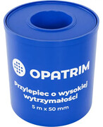 Opatrim przylepiec o wysokiej wytrzymałości 5 m x 50 mm 1 sztuka 0