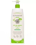 Alphanova Bebe organiczne mleczko z oliwą do mycia niemowląt 500 ml 1000