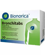Bionorica Bronchitabs 0,06g + 0,16g 20 tabletek 1000
