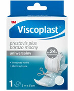 Viscoplast Prestovis Plus bardzo mocny uniwersalny plaster 1 m x 6 cm 1 sztuka 1000