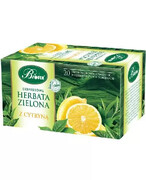 BiFix Herbata zielona ekspresowa z cytryną 20x 2 g 1000