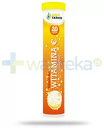 GoldFarmex witamina C 1000mg o smaku cytrynowym 20 tabletek 1000