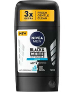 Nivea Men Black&White Invisible Fresh antyperspirant w sztyfcie 50 ml 1000