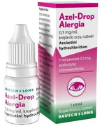 Azel-Drop Alergia 0,5 mg/ml krople do oczu 6 ml 20
